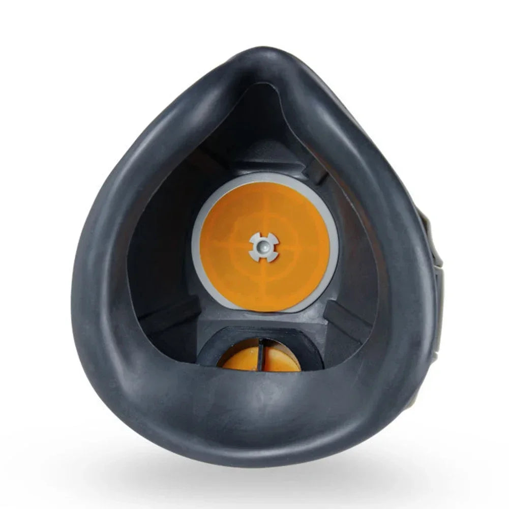 Masque Anti-Poussière avec 20 Filtres en Coton - Respirateur Demi-Visère pour Protection Contre la Poussière, Brouillard, Fumée et Gaz - Idéal pour l'Industrie, la Construction et le Travail Général BLACKBEARD OUTDOOR INDUSTRIES