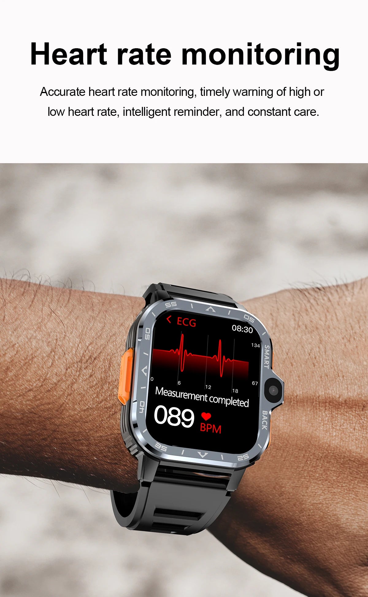 Montre Connectée VALDUS PGD Android – Écran 2,03", Double Caméra HD, 4G LTE, 64 Go ROM, NFC & WiFi - BLACKBEARD OUTDOOR INDUSTRIES