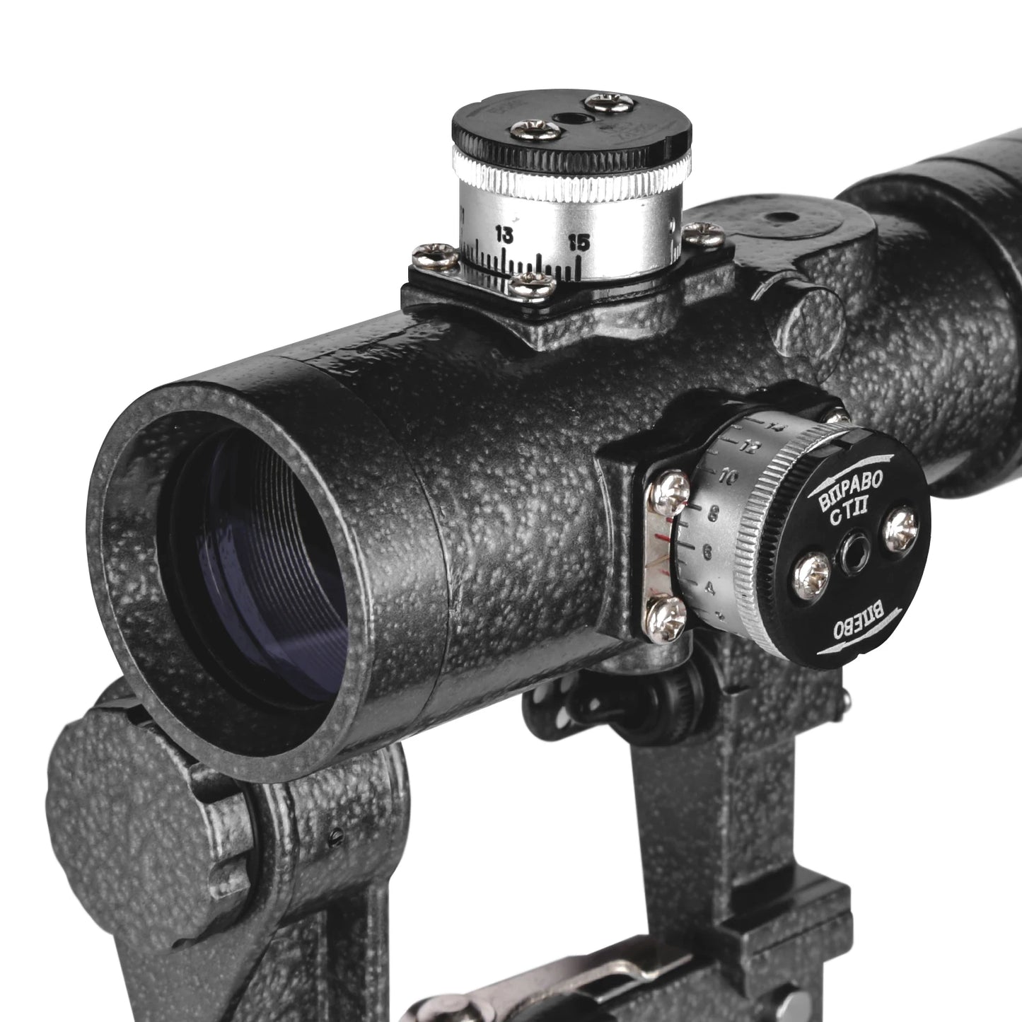 Lunette de Visée SVD 1x30 Tactical — Red Dot avec Montage Latéral pour AK et Dérivés - BLACKBEARD OUTDOOR INDUSTRIES