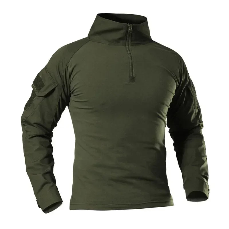 🪖 Chemise de Combat Camouflage Homme – TOMITANY Airsoft | Paintball | Randonnée | Tactique | Manches longues - BLACKBEARD OUTDOOR INDUSTRIES