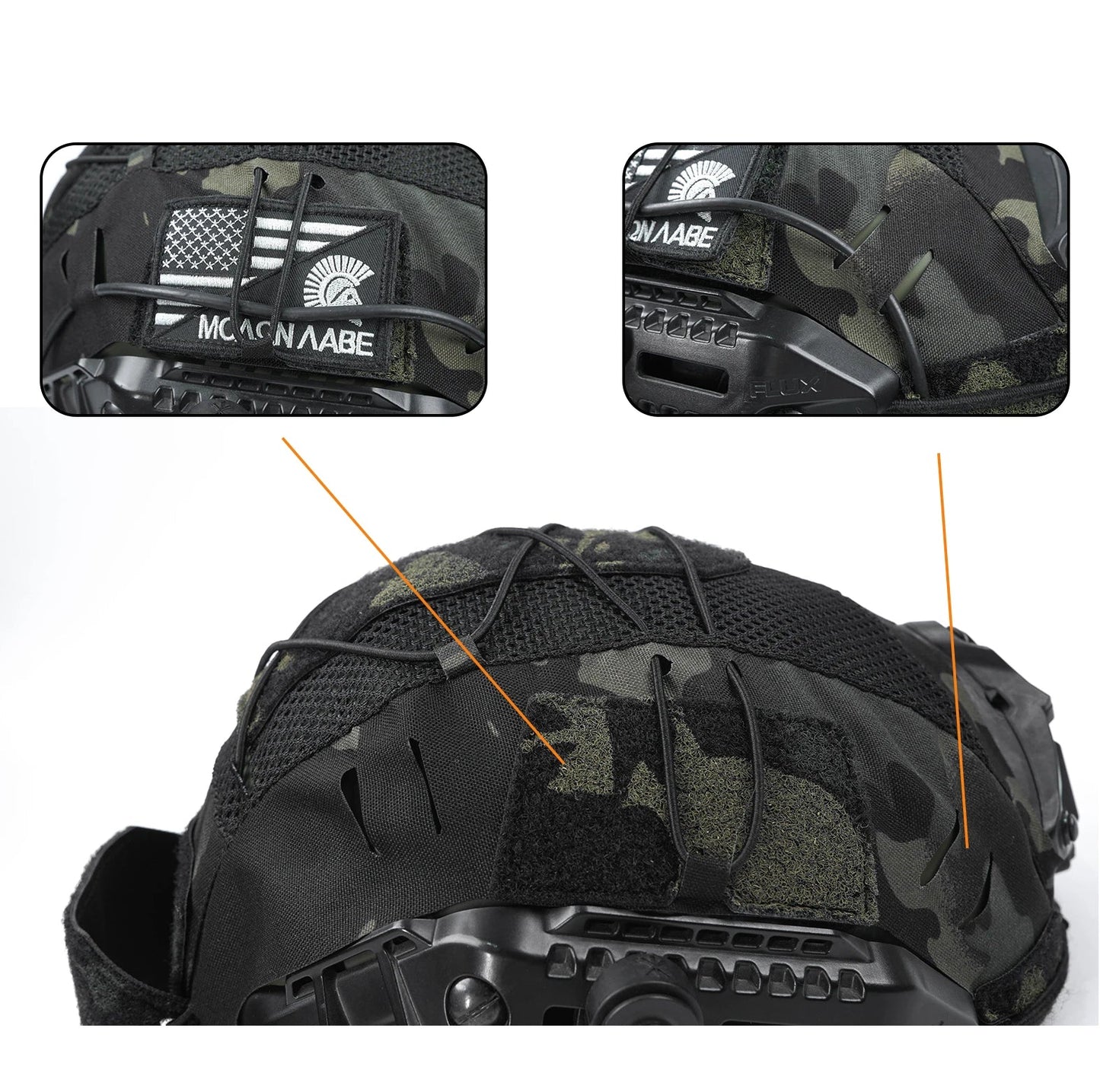 Housse Tactique DMgear pour Casque MTEK – Airsoft, Paintball, Chasse, Extérieur Ma boutique