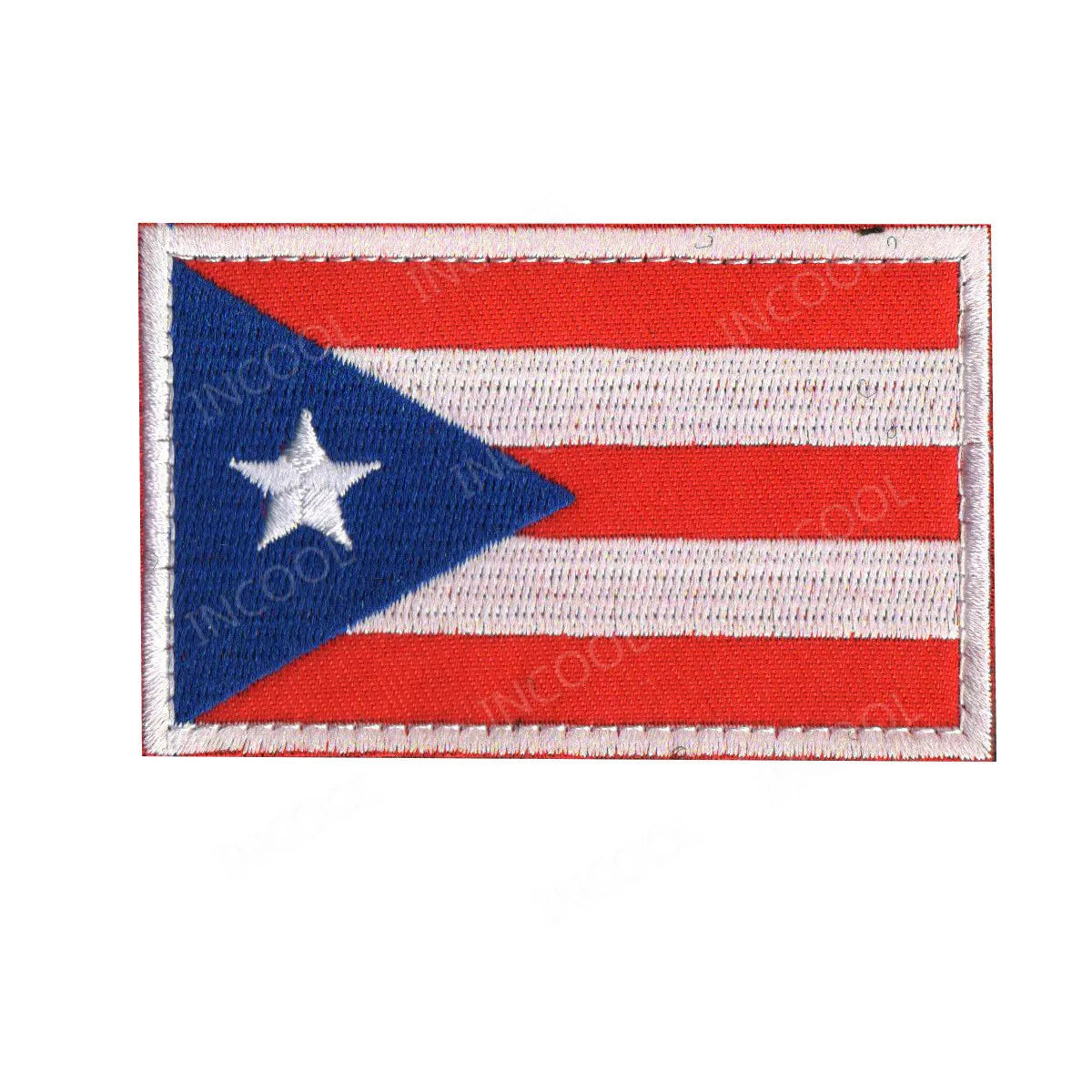 Patch Drapeaux Brodés Amérique et Caraïbes – 8×5 cm avec Velcro - BLACKBEARD OUTDOOR INDUSTRIES