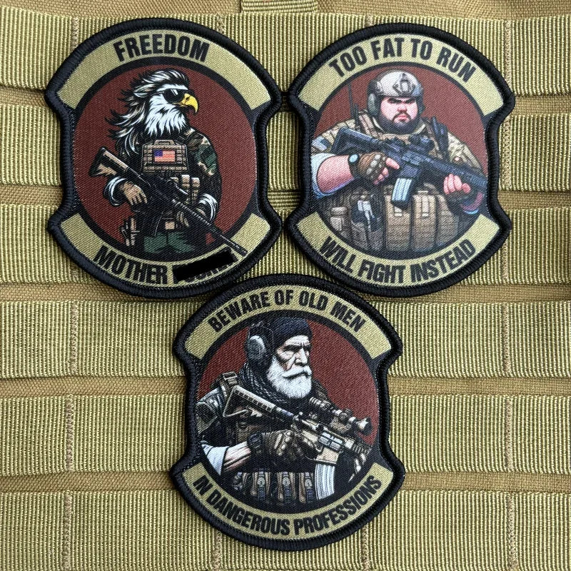 Patch Tactique M4 Rifleman – Badge avec Fixation Velcro - BLACKBEARD OUTDOOR INDUSTRIES