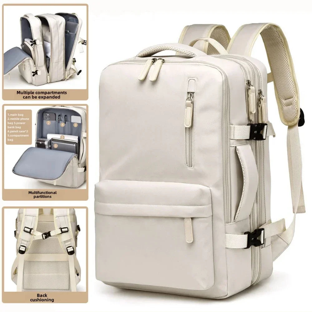 Sac à Dos Cabine 40x30x20 cm – Bagage à Main Avion, Sac à Dos Ordinateur, Voyage, École, Hommes et Femmes - BLACKBEARD OUTDOOR INDUSTRIES
