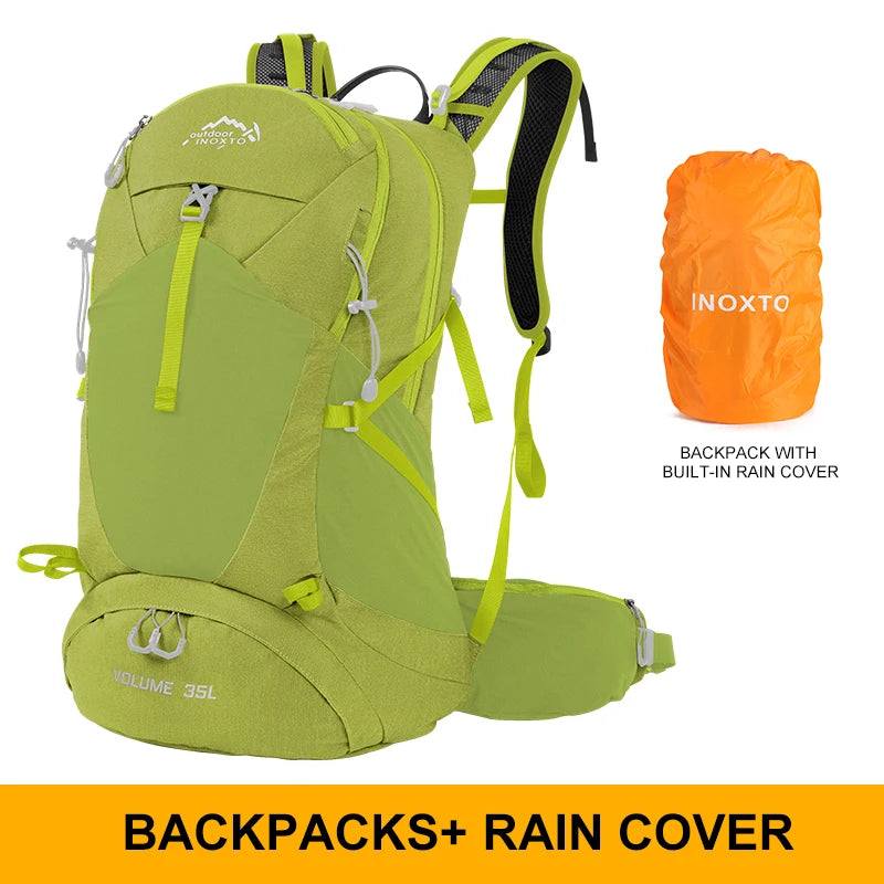 Sac à Dos de Randonnée 35L – Imperméable avec Housse de Pluie Intégrée | Mixte Homme/Femme - BLACKBEARD OUTDOOR INDUSTRIES