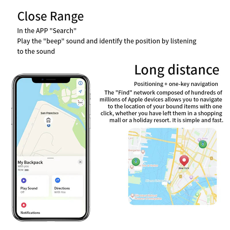Traceur GPS Bluetooth Airtag - Compatible avec l'Application Find My d'Apple BLACKBEARD OUTDOOR INDUSTRIES