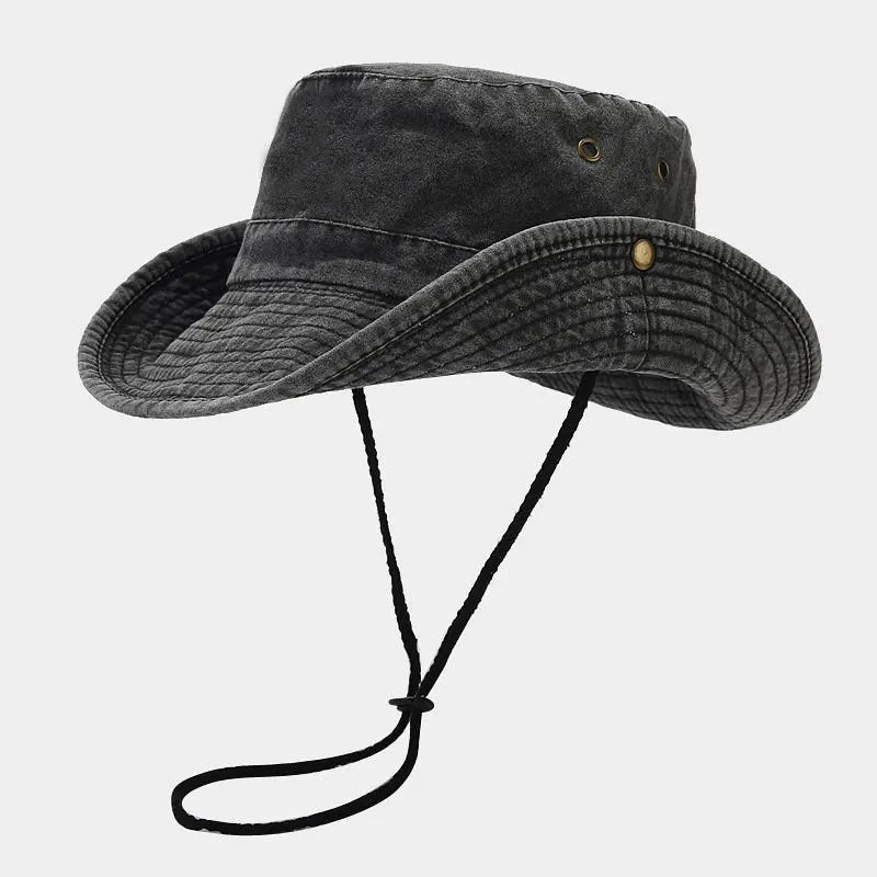 Chapeau de Pêcheur en Coton Unisexe – Casquette de Soleil à Large Bord pour Homme et Femme - BLACKBEARD OUTDOOR INDUSTRIES