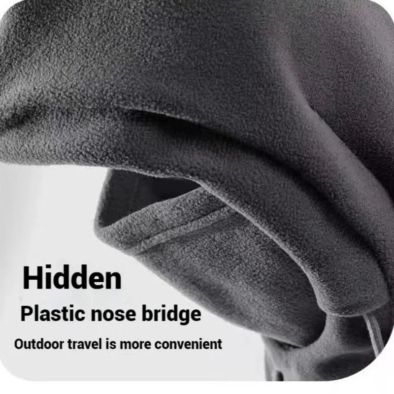 cagoule polaire d’hiver 3-en-1 unisexe Ma boutique