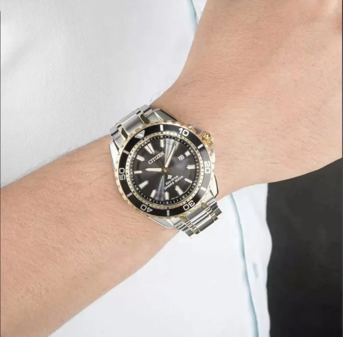 Montre Homme Citizen BM8475-26E – Énergie Solaire Éco-Drive – Étanche 200M – Bracelet Cuir – Design Sport & Élégant - BLACKBEARD OUTDOOR INDUSTRIES