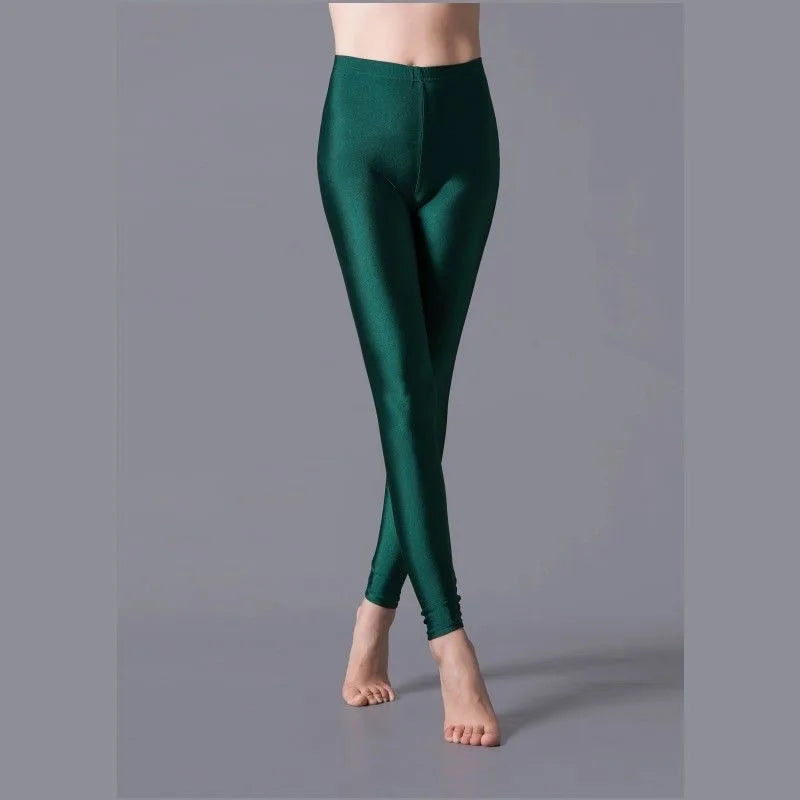 Leggings Skinny Élastiques Femme - Pantalon Crayon Slim Taille Plus, Brillant, Idéal pour Yoga et Activités Sportives - BLACKBEARD OUTDOOR INDUSTRIES