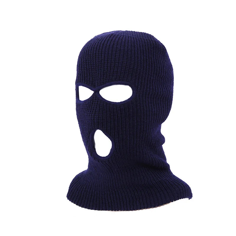 cagoule de Ski en Tricot pour Moto - Masque de Visage Complet Anti-Froid Hiver pour Hommes et Femmes - BLACKBEARD OUTDOOR INDUSTRIES