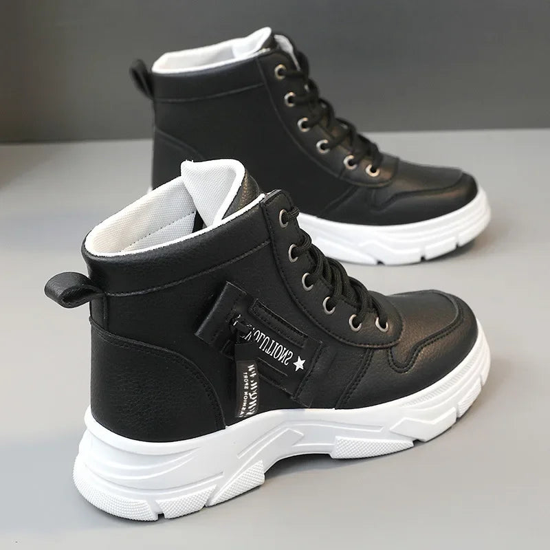 Bottines Femme Hiver 2024 – Chaussures Chaudes Imperméables à Lacets - BLACKBEARD OUTDOOR INDUSTRIES