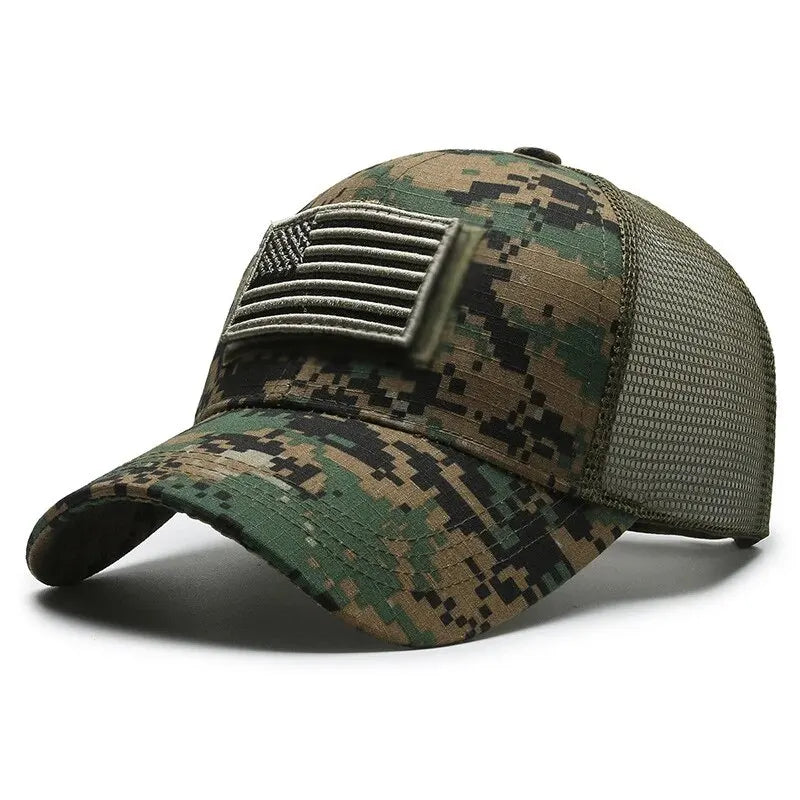 Casquette Baseball Mesh Respirante Brodée – Unisexe, Protection Solaire, Printemps & Été - BLACKBEARD OUTDOOR INDUSTRIES