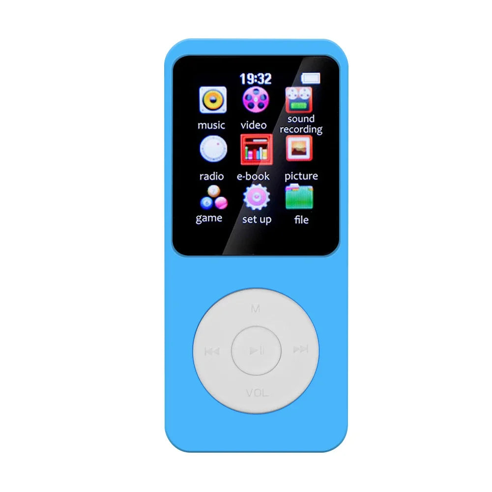 Lecteur MP3 Portable HiFi P3 avec Écran TFT 1,8’’ Bluetooth 5.4 | Haut-parleur intégré | Lecture Vidéo | Radio FM | Enregistreur Vocal | Lecteur E-Book - BLACKBEARD OUTDOOR INDUSTRIES