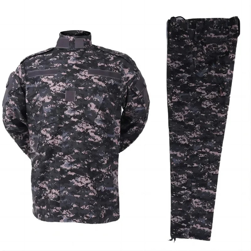 Uniforme Tactique Camouflage - Costume de Chasse et de Randonnée en Bleu Marine, Vêtement de Travail Camouflé - BLACKBEARD OUTDOOR INDUSTRIES