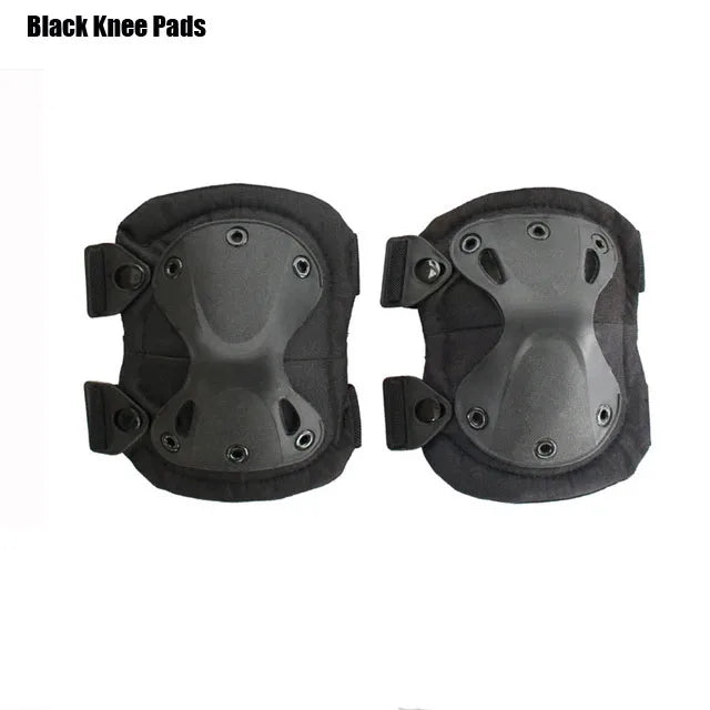 Genouillères et Coudières Tactiques Militaires – Protection Haute Performance pour Airsoft, Chasse, Sports et Entraînements - BLACKBEARD OUTDOOR INDUSTRIES