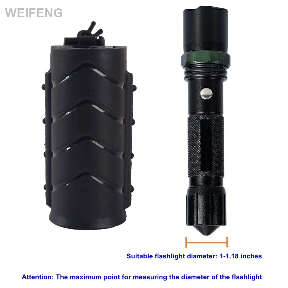 Pochette Tactique pour Spray de Défense – Support MOLLE pour Spray au Poivre et Mace, Étui de Service avec Clip, Étui Flashlight et Accessoires de Chasse BLACKBEARD OUTDOOR INDUSTRIES