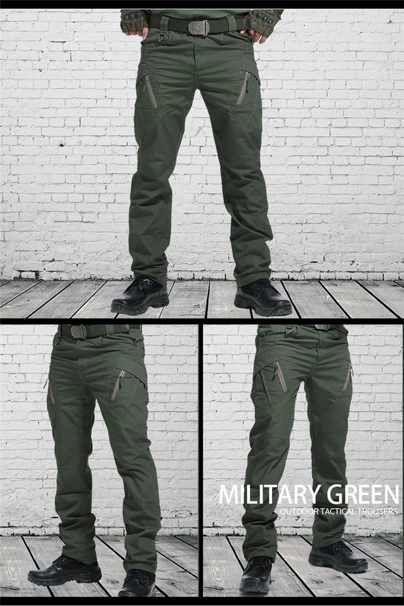 Pantalon Cargo Tactique Homme Outdoor – Imperméable SWAT Camouflage Multi-Poches - BLACKBEARD OUTDOOR INDUSTRIES
