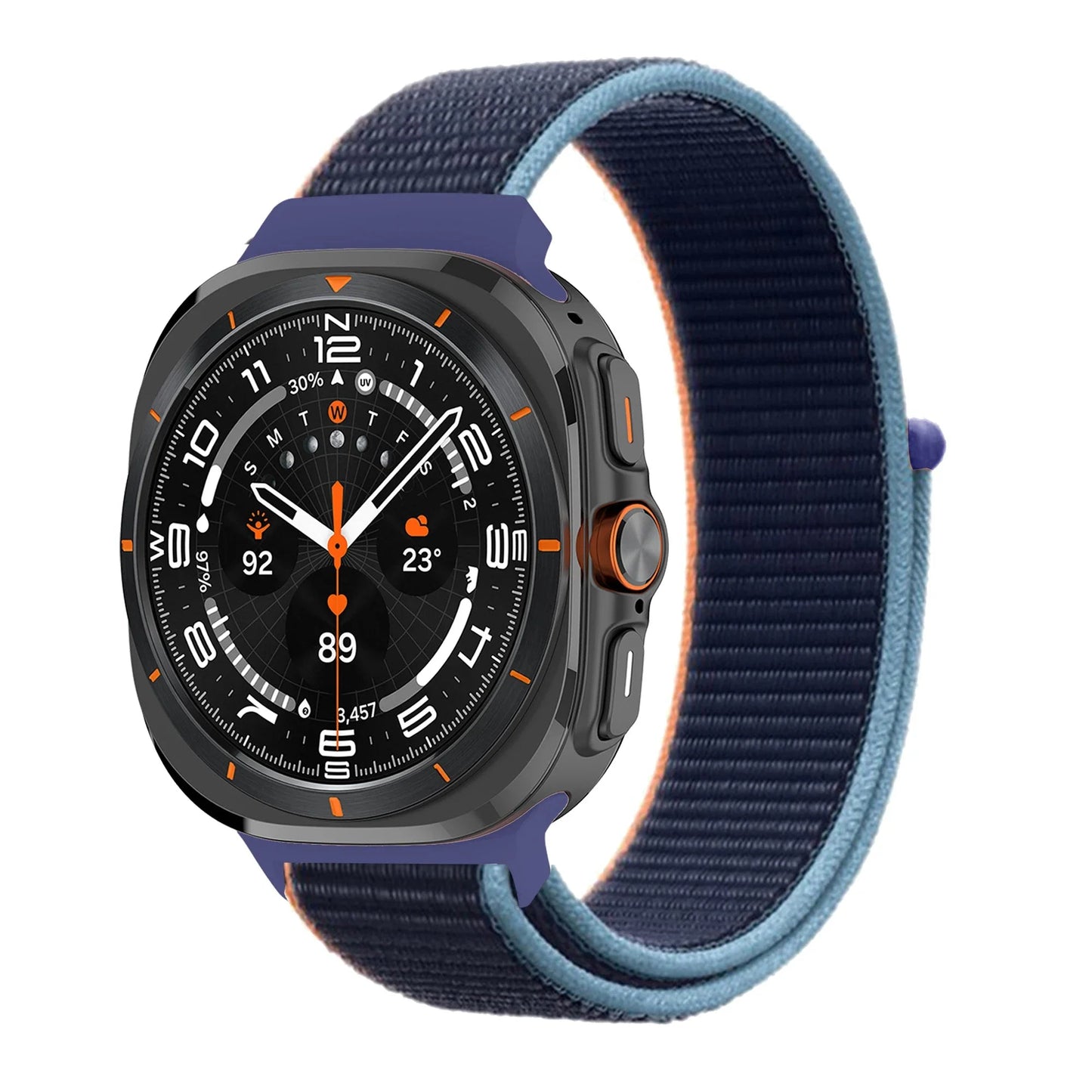 Bracelet en Nylon pour Samsung Galaxy Watch Ultra 47mm – Confortable et Respirant BLACKBEARD OUTDOOR INDUSTRIES