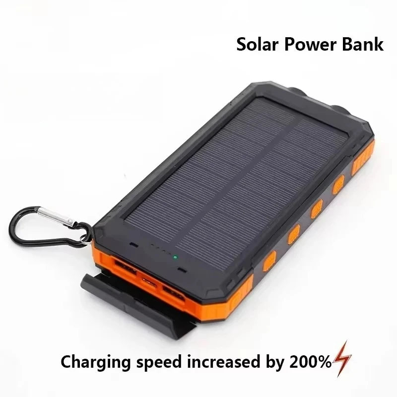 Batterie Externe Solaire 200000mAh – Chargeur Portable Ultra Haute Capacité - BLACKBEARD OUTDOOR INDUSTRIES