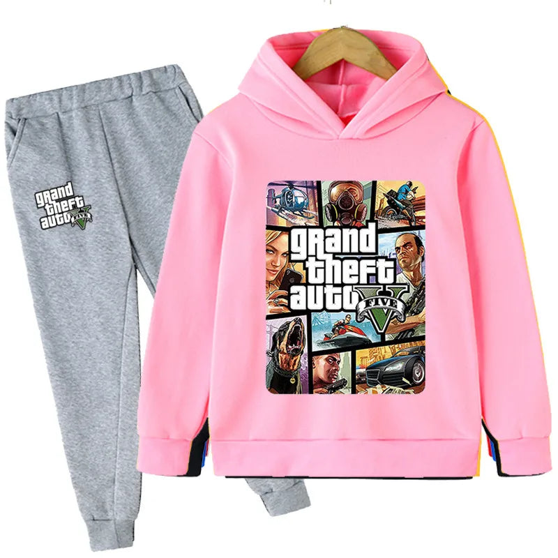 ensemble de jogging pour enfant imprimé GTA 5 Ma boutique