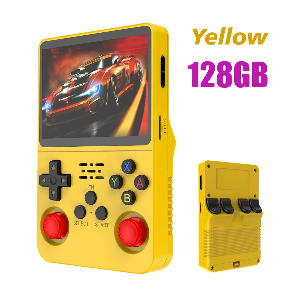 Console de Jeu Rétro Portable R36S – Écran IPS 3,5" – Système Linux – 64 Go / 128 Go – 15 000 Jeux Inclus - BLACKBEARD OUTDOOR INDUSTRIES