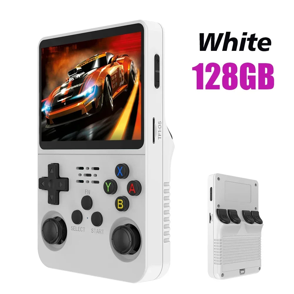 Console de Jeu Rétro Portable R36S – Écran IPS 3,5" – Système Linux – 64 Go / 128 Go – 15 000 Jeux Inclus - BLACKBEARD OUTDOOR INDUSTRIES
