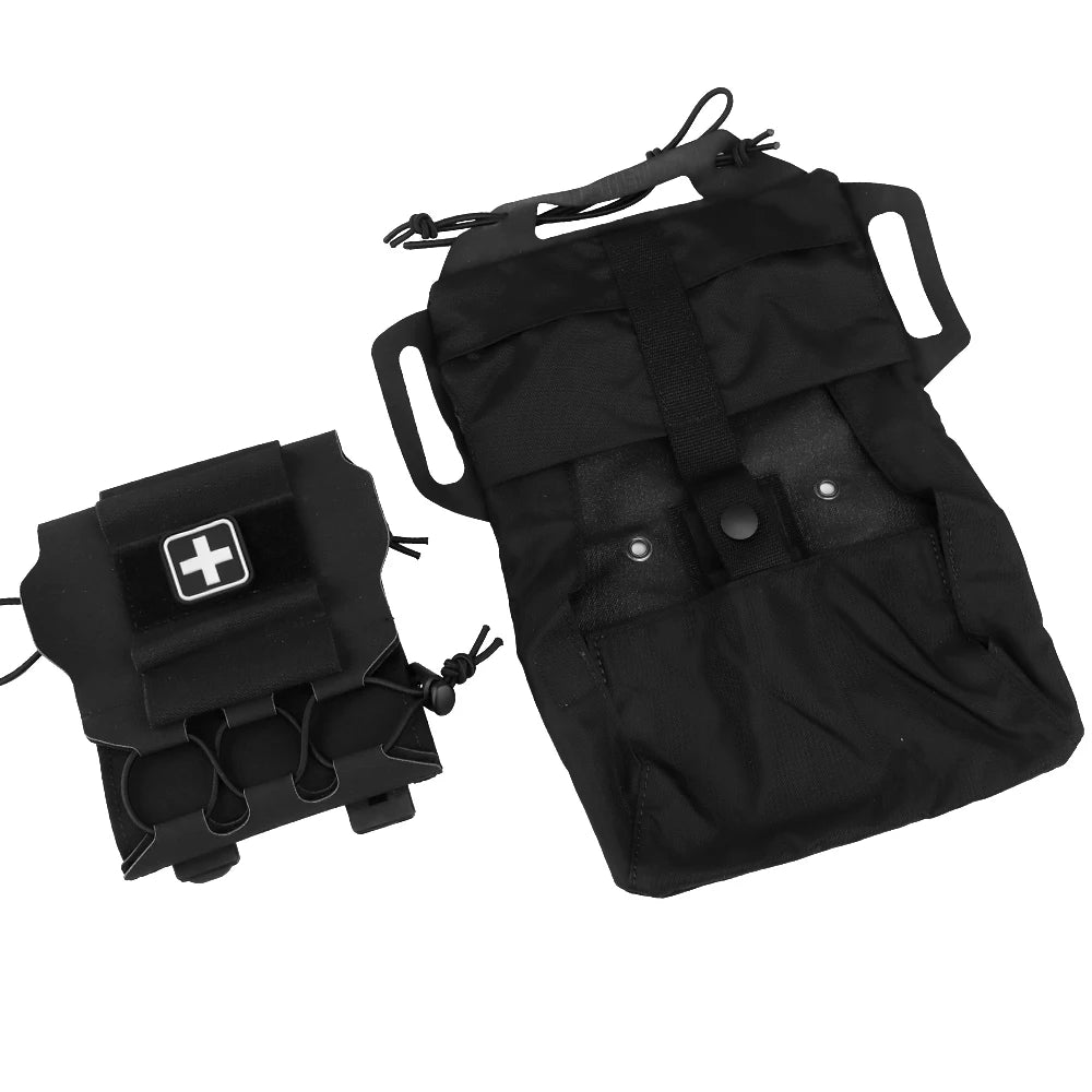 Kit de Premiers Secours OPHIDIANTAC IFAK - Poche Médicale MOLLE pour Déploiement Rapide, Sac de Chasse et Kit de Survie - BLACKBEARD OUTDOOR INDUSTRIES