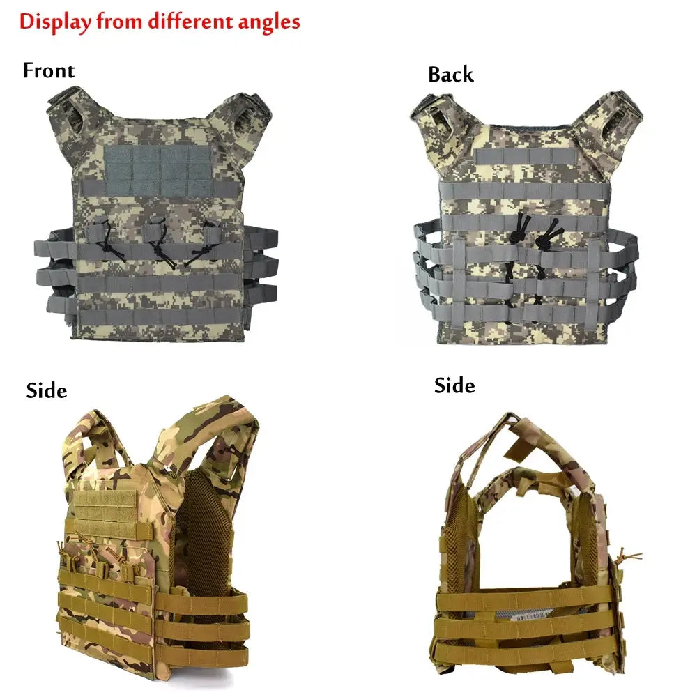 RUIN HAWK JPC Plate Carrier — Gilet Porte-Plaques Tactique MOLLE Ultra-Léger Ma boutique