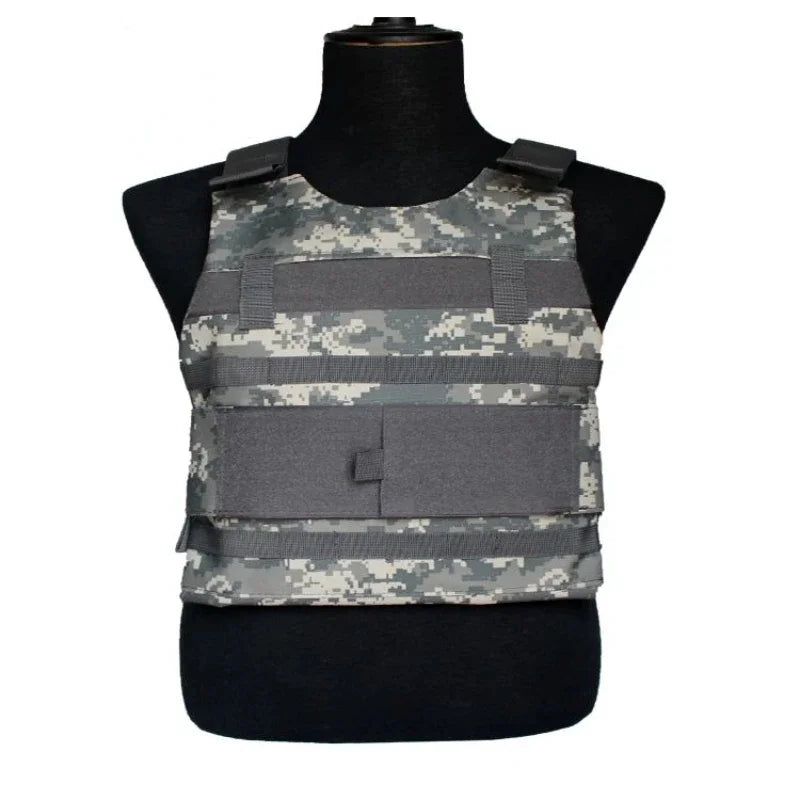 Gilet Tactique Camouflage Noir - Gilet Multifuntionnel de Sports et Entraînement, Idéal pour la Chasse et les Activités de Terrain BLACKBEARD OUTDOOR INDUSTRIES