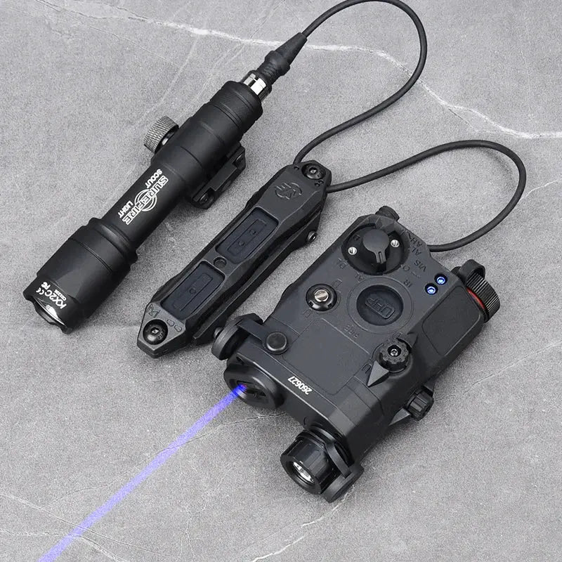 PEQ-15 Equipement Laser Puissant pour Airsoft – Laser Rouge/Vert/Bleu + IR Light + Flashlight M600C Ma boutique