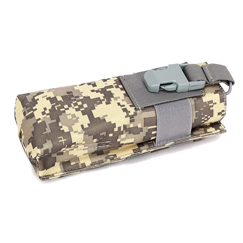 Pochette Tactique MOLLE pour Radio Walkie-Talkie – Porte-Bouteille d'Eau, Pochette de Magasin pour Activités de Plein Air, Camping et Sports BLACKBEARD OUTDOOR INDUSTRIES