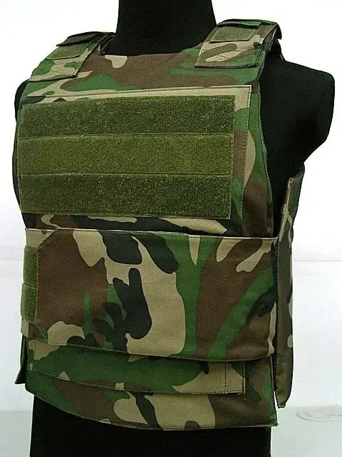 Housse de Gilet Pare-Balles Porte-Plaques – Tactical Vest MOLLE Combat Assault Plate Carrier Ma boutique