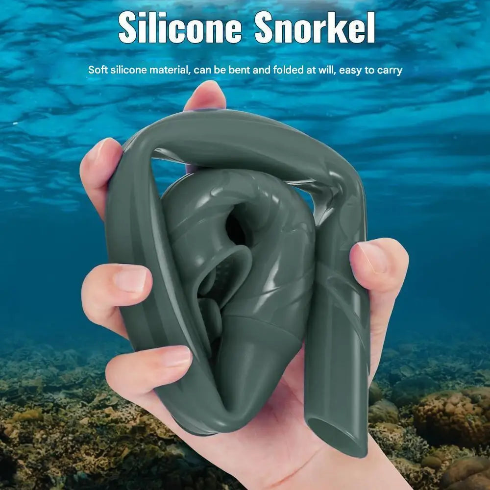 JoyMaySun Masque de Plongée Frameless avec Tuba – Set de Snorkeling Ultra Léger et Compact - BLACKBEARD OUTDOOR INDUSTRIES