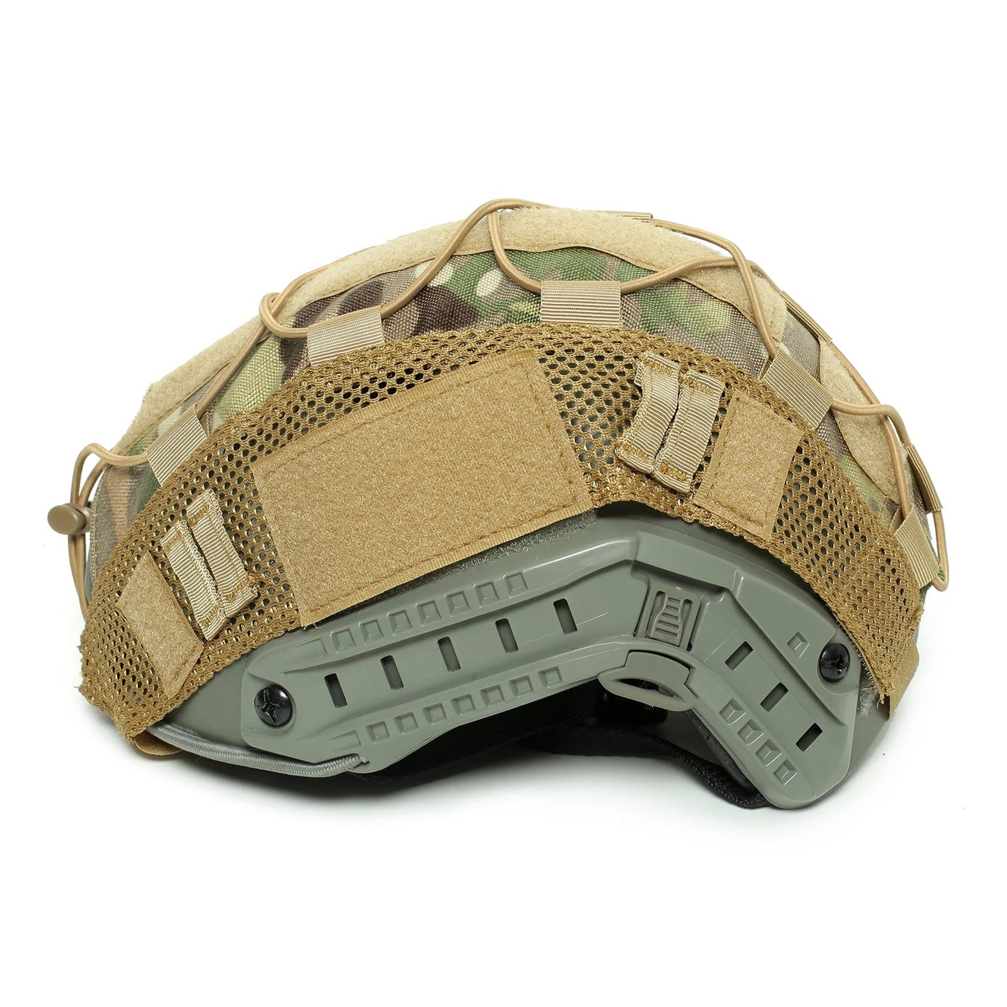Housse de Casque Tactique pour Casque FAST - Housse Multi-Camouflage pour Casque Airsoft, Équipement Militaire, Paintball, Chasse et Tir - 1000D BLACKBEARD OUTDOOR INDUSTRIES