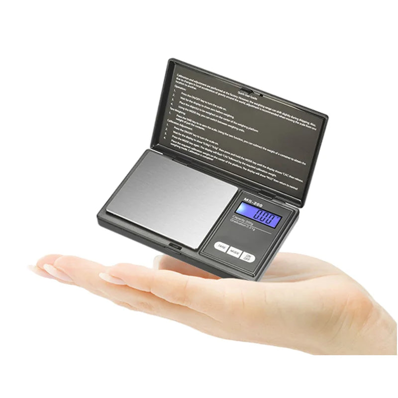 Mini Balance de Précision Numérique 0.01g – Échelle Électronique Portable pour Or, Bijoux, Poudres & Plus Ma boutique