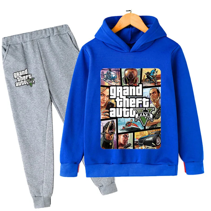 ensemble de jogging pour enfant imprimé GTA 5 Ma boutique