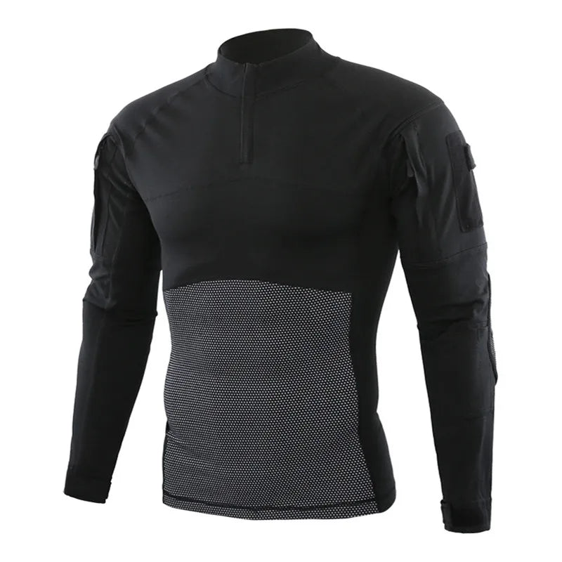 T-shirt Tactique Camouflage Longues Manches – ESDY A1 - BLACKBEARD OUTDOOR INDUSTRIES