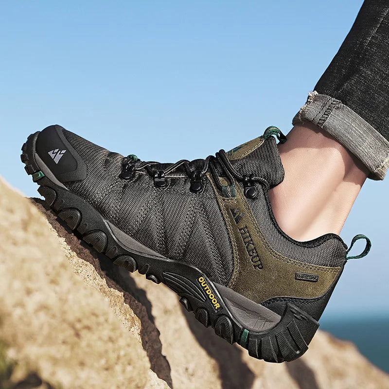 Chaussures de Randonnée Homme HIKEUP – Antidérapantes, Respirantes, Résistantes – Trekking, Escalade, Chasse, Tourisme - BLACKBEARD OUTDOOR INDUSTRIES