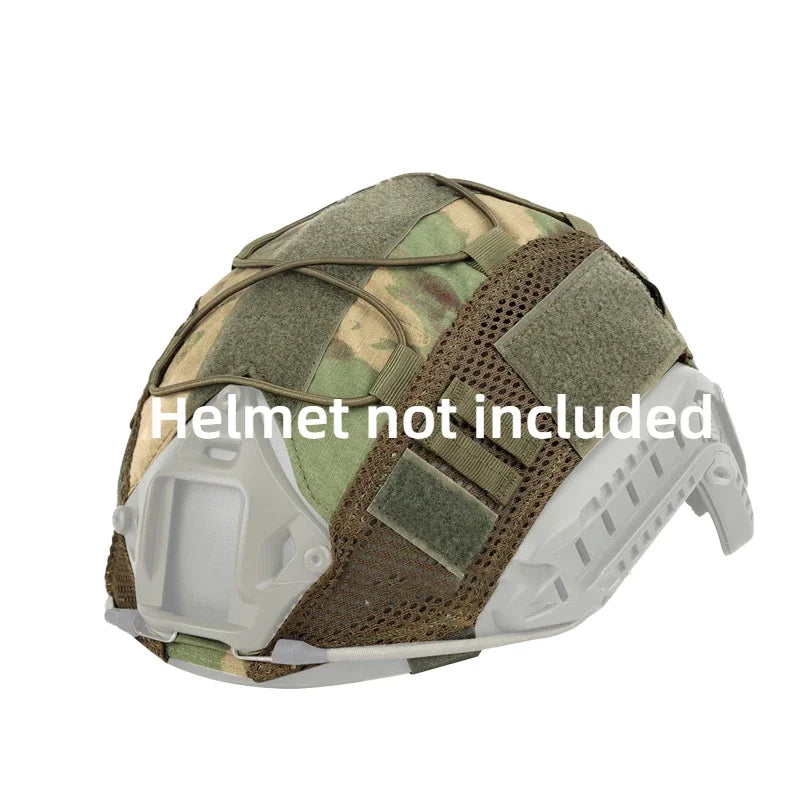 Couvre-Casque Tactique Universel – Compatible Casque FAST MH/PJ/BJ | Airsoft, Paintball, Chasse - BLACKBEARD OUTDOOR INDUSTRIES