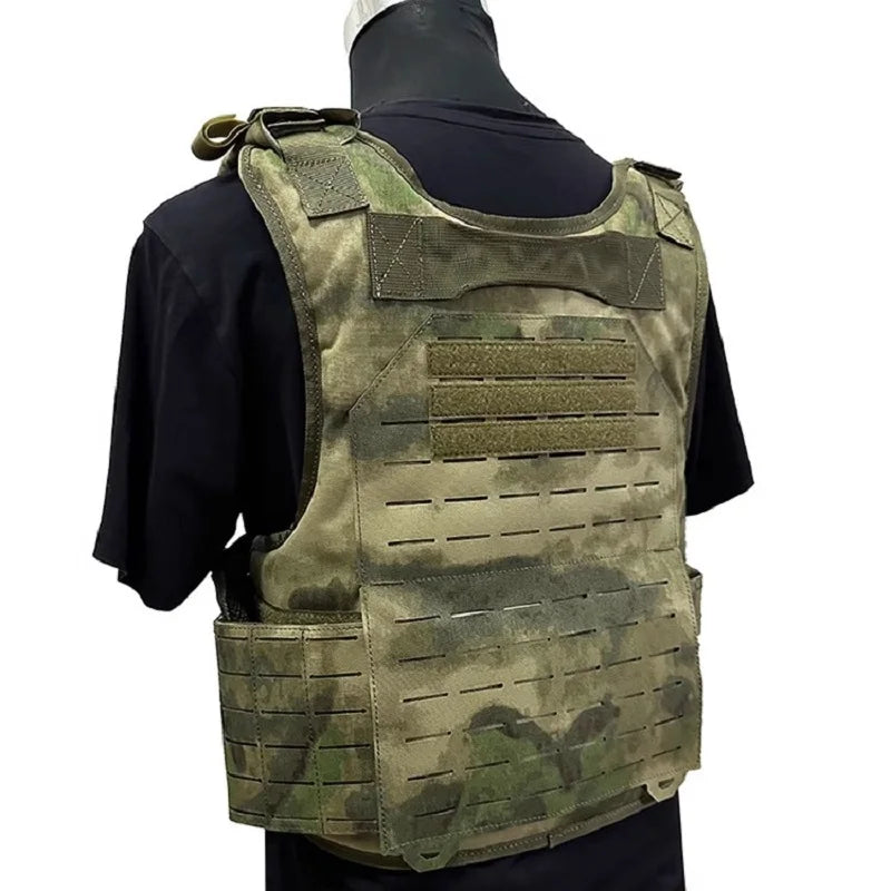 Plate Carrier Léger 900D à Découpe Laser - Système de Libération Rapide - BLACKBEARD OUTDOOR INDUSTRIES