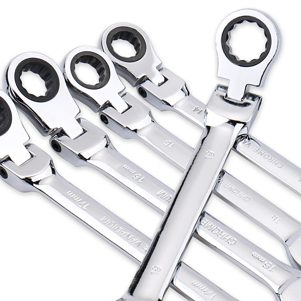 Clé à Cliquet Flexible 72 Dents en Acier Chrome Vanadium – 6 à 27 mm - BLACKBEARD OUTDOOR INDUSTRIES