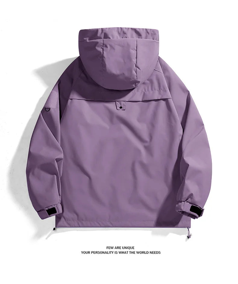 Veste Imperméable Unisexe CHRLCK – Coupe-Vent Respirante et Séchage Rapide pour Randonnée, Pêche et Camping - BLACKBEARD OUTDOOR INDUSTRIES