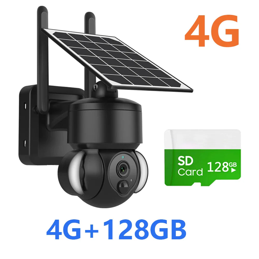 Caméra de Surveillance Solaire 4MP SHIWOJIA – 4G / WiFi | Batterie 7500mAh | PTZ 360° | Vision Nocturne Couleur | Audio Bidirectionnel | Étanche IP65 Ma boutique