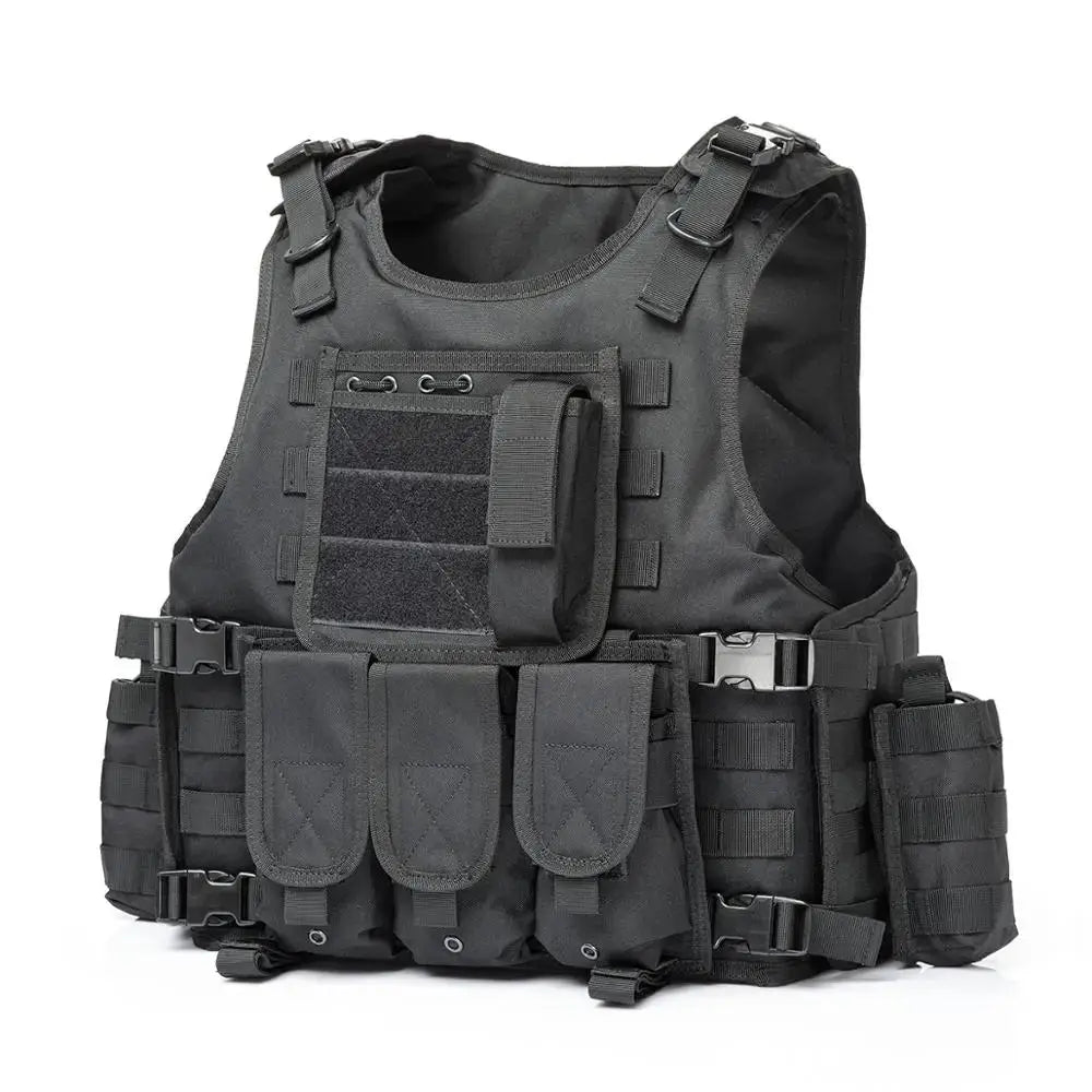 Gilet Tactique Porte-Plaque YAKEDA E88005 – Usage Professionnel & Airsoft Ma boutique