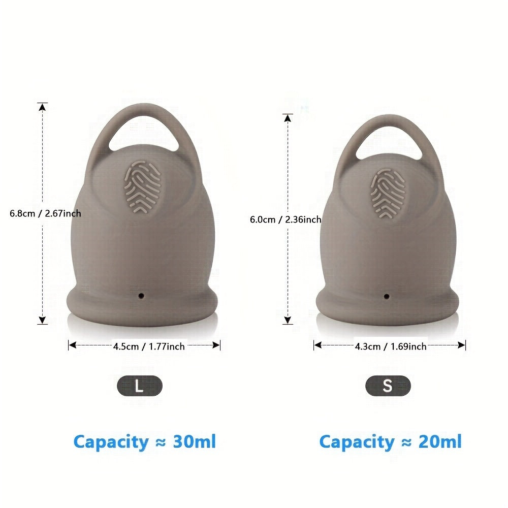 Coupe Menstruelle avec Anneau de Retrait Facile | Alternative Écologique aux Tampons & Serviettes - BLACKBEARD OUTDOOR INDUSTRIES