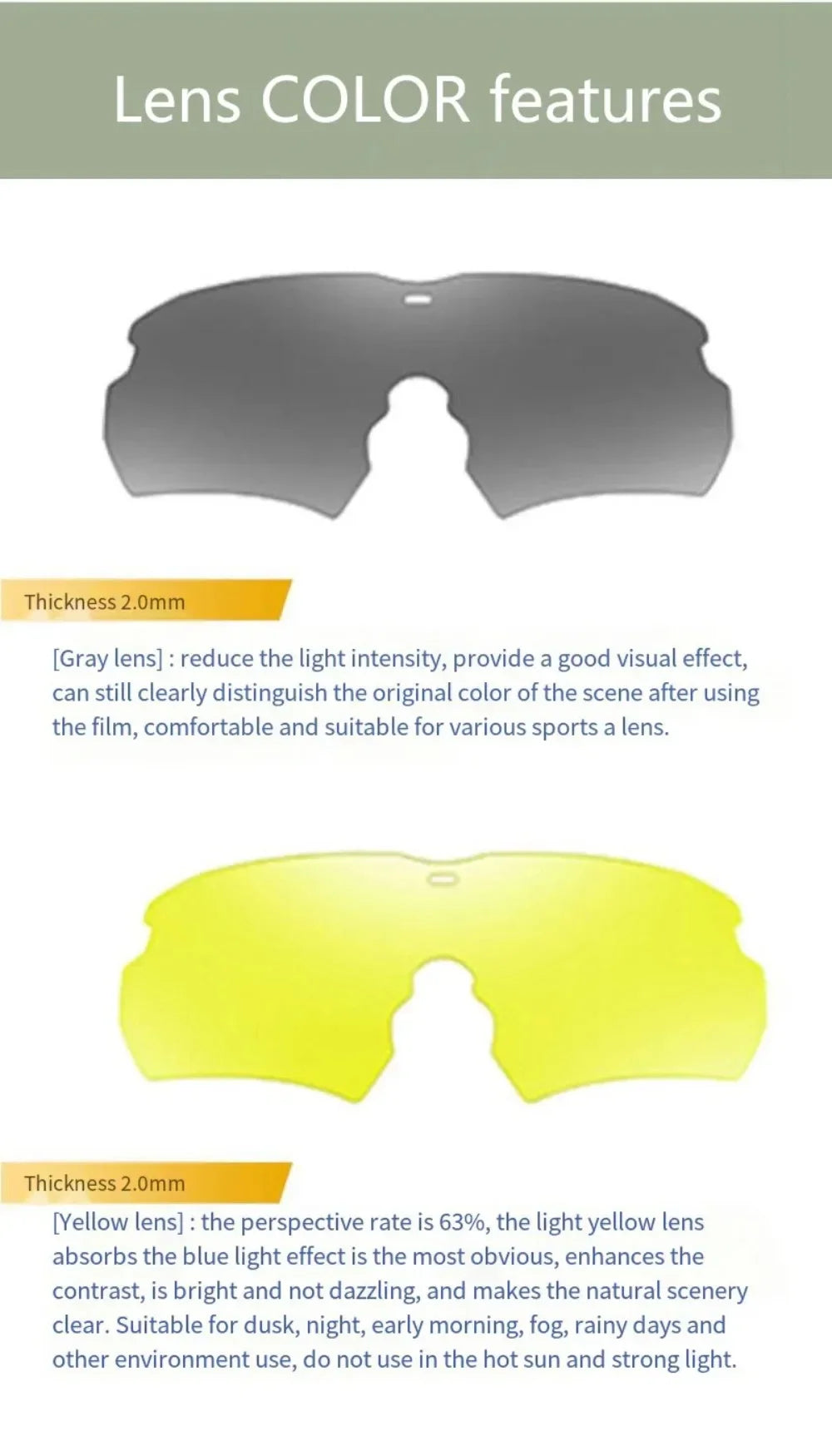 Lunettes Tactiques Militaires 3 Verres HD – Anti-UV, Anti-Choc, Airsoft, Moto, Randonnée - BLACKBEARD OUTDOOR INDUSTRIES
