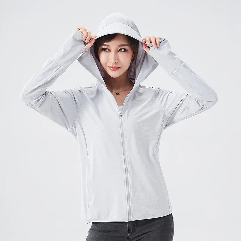 Veste Anti-UV Unisexe à Séchage Rapide | Veste Légère Outdoor à Capuche – Modèle LNGXO - BLACKBEARD OUTDOOR INDUSTRIES