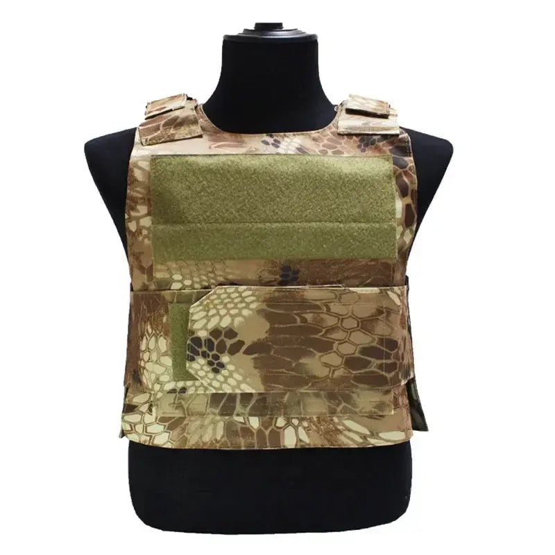 Housse de Gilet Pare-Balles Porte-Plaques – Tactical Vest MOLLE Combat Assault Plate Carrier Ma boutique