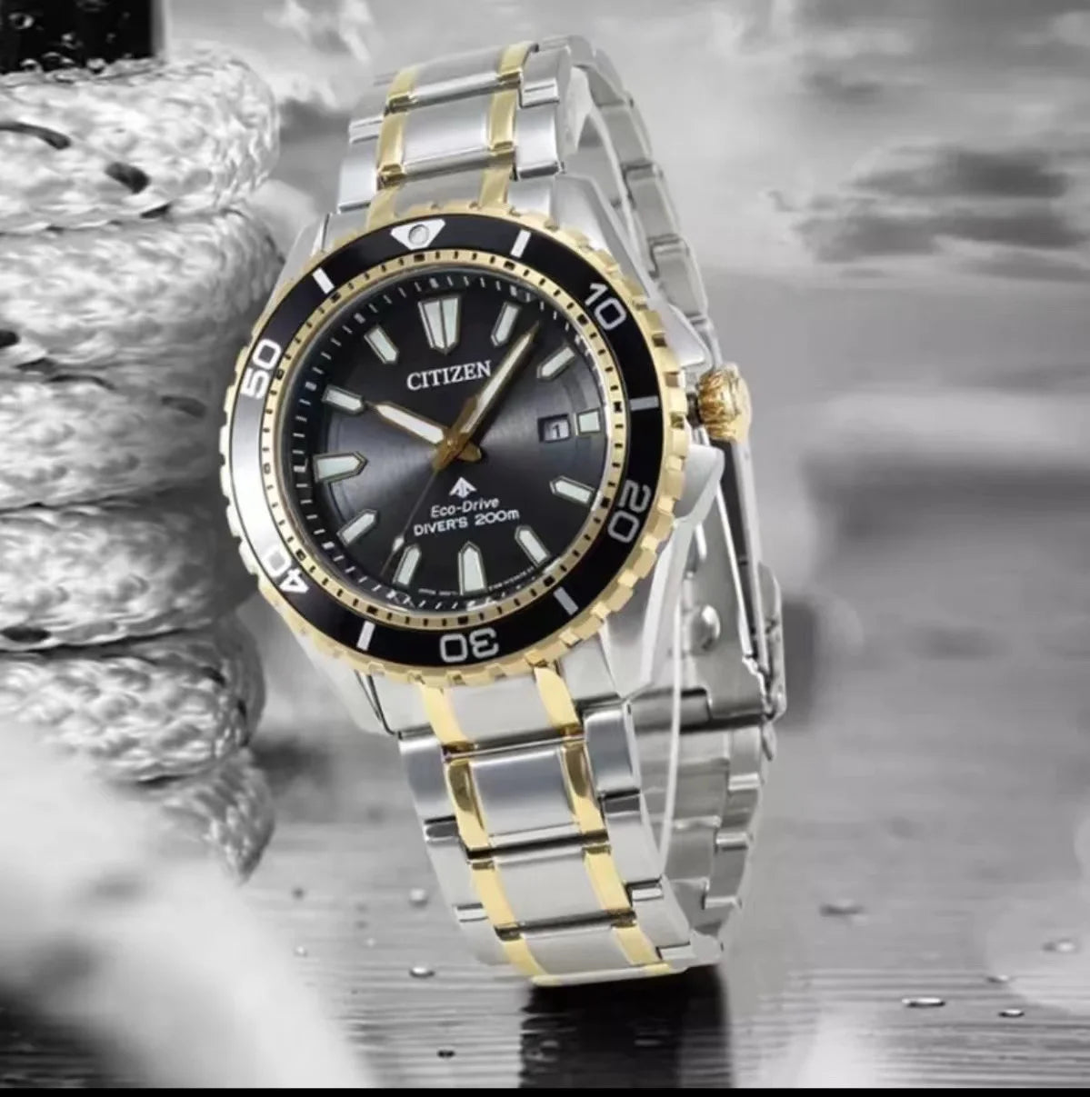 Montre Homme Citizen BM8475-26E – Énergie Solaire Éco-Drive – Étanche 200M – Bracelet Cuir – Design Sport & Élégant - BLACKBEARD OUTDOOR INDUSTRIES